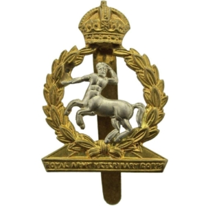 WW2 Royal Army Veterinary Corps RAVC Cap Badge