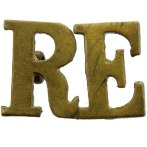 WW2 Royal Engineers Corps Shoulder Title