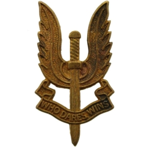 WW2 Special Air Service SAS Collar Badge
