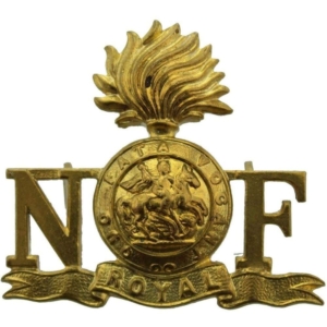WW2 Royal Northumberland Fusiliers Regiment Shoulder Title