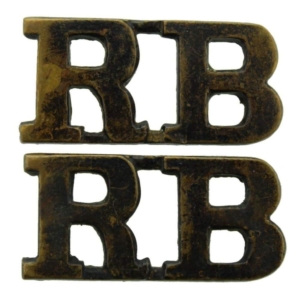 Rifle Brigade (Prince Consort's Own) Regiment Shoulder Title