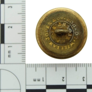 VICTORIAN 89th Regiment of Foot (Princess Victoria's) 1855-1881 OFFICERS Tunic Button - 25mm