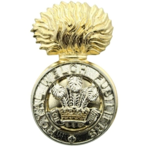Royal Welch Fusiliers Welsh Regiment Staybrite Anodised Cap Badge - Staybright