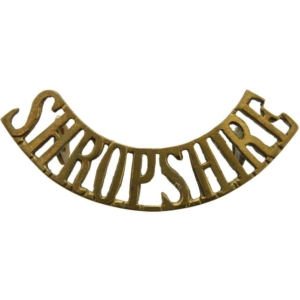 WW1 Kings Shropshire Light Infantry KSLI Regiment King's Shoulder Title