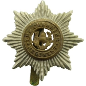 WW2 Cheshire Regiment Cap Badge
