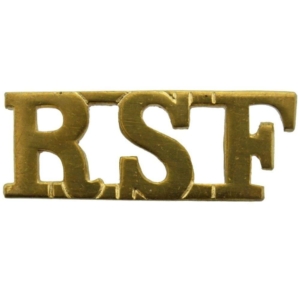 WW1 Royal Scots Fusiliers Regiment (RSF Scottish) Shoulder Title