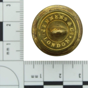 VICTORIAN 50th Regiment of Foot (Queens Own) 1855-1881 OFFICERS Tunic Button - 25mm