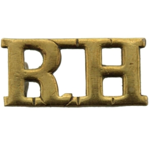 WW1 Royal Highland (Black Watch) Regiment RH Shoulder Title - FIRST PATTERN