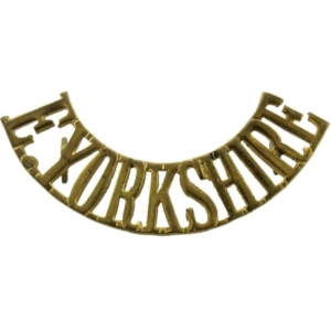 WW1 East Yorkshire Regiment Shoulder Title