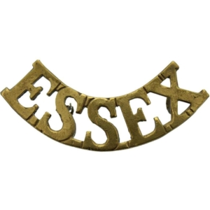 WW1 Essex Regiment Regiment Shoulder Title