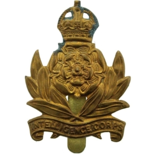 WW2 Intelligence Corps Cap Badge