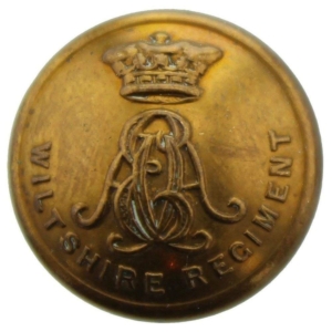 WW1 Wiltshire Regiment Tunic Button - 26mm