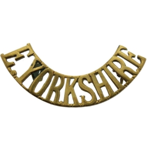WW1 East Yorkshire Regiment Shoulder Title