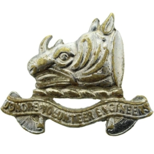 British Malaysian Army Johore Volunteer Engineers Regiment Colonial Malay Cap Badge