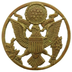 WW2 United States US Army American Infantry Cap Badge