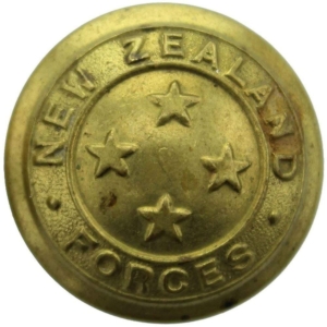 WW1 New Zealand Army Forces NZEF Corps Button - 24mm