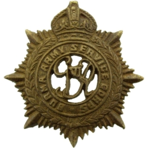 WW2 Burma Army Service Corps Burmese ASC British Colonial Force Cap Badge