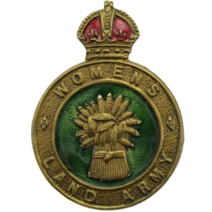 WW2 Womens Land Army WLA (Women's) Lapel Badge - LUG VERSION