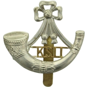 WW2 Kings Shropshire Light Infantry KSLI Regiment (King's) Cap Badge
