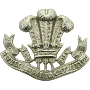 The Welsh Regiment (Welch) Collar Badge