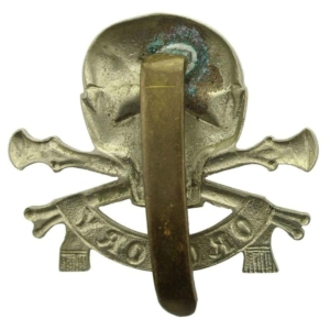 WW1 17th / 21st Lancers (Deaths Head) Regiment Cap Badge