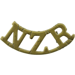 New Zealand Rifle Regiment NZR Shoulder Title
