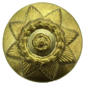 WW1 East Yorkshire Regiment SMALL Tunic Button - 19mm