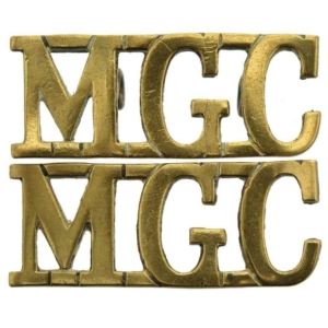 WW1 Machine Gun Corps MGC Regiment Shoulder Title