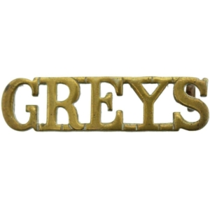 Royal Scots Greys Regiment Shoulder Title