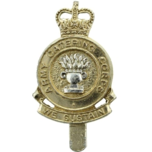 Army Catering Corps ACC Staybrite Anodised Cap Badge - Staybright