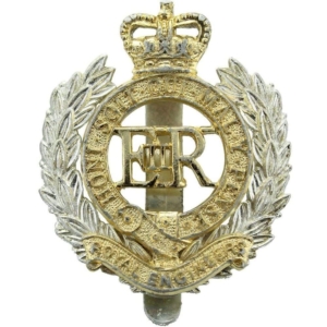 Royal Engineers Staybrite Anodised Cap Badge - Staybright