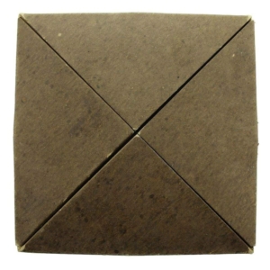 WW1 Death Penny / Memorial Plaque Cardboard Issue Envelope Cover