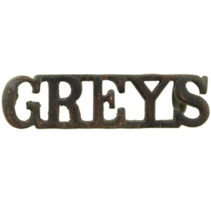 Royal Scots Greys Regiment Shoulder Title