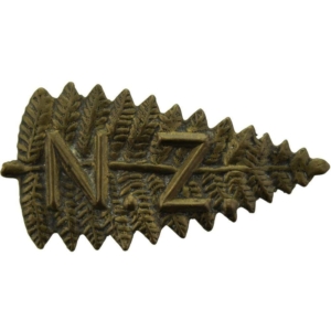 Boer War / Victorian New Zealand Army Slouch Hat Cap Badge