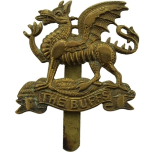 WW1 Royal East Kent (The Buffs) Regiment Cap Badge