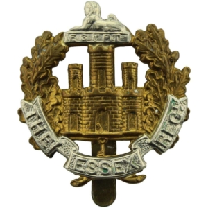 WW1 Essex Regiment Cap Badge