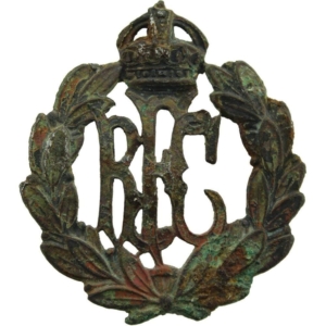 UK Dug Detecting Find - WW1 Royal Flying Corps RFC Relic Cap Badge