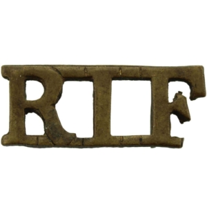 WW1 Royal Irish Fusiliers Regiment RIF Shoulder Title