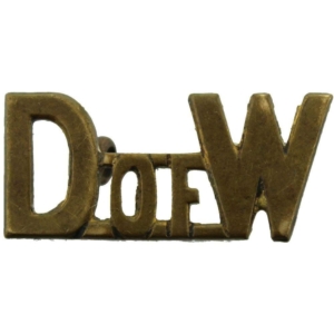 Duke of Wellingtons West Riding Regiment Shoulder Title
