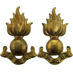 WW1 Royal Engineers Corps Collar Badge PAIR
