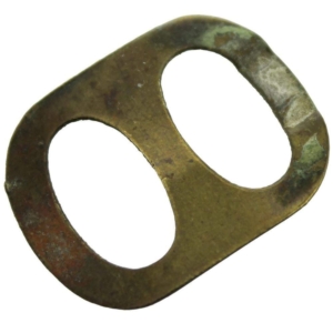 Original Issue WW1 Cap Badge Slider Retaining Backing Clip Fixing
