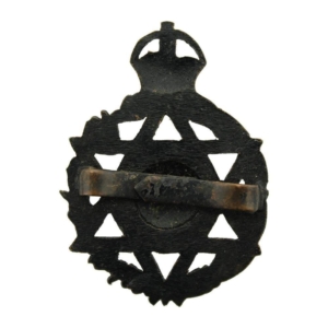 WW2 Jewish Royal Army Chaplains Department Officers Cap Badge