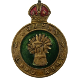 WW2 Womens Land Army WLA (Women's) Lapel Badge - LUG VERSION