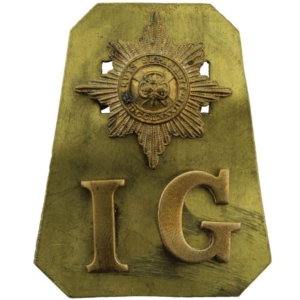 Irish Guards Regiment Shoulder Title