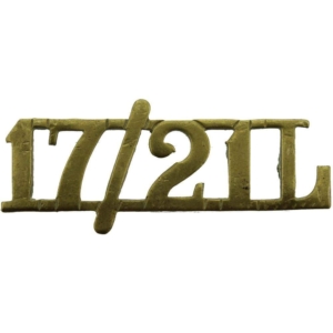 17th / 21st Lancers (Deaths Head) Regiment Shoulder Title