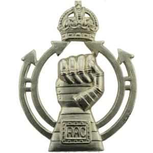 WW2 Royal Armoured Corps RAC Cap Badge