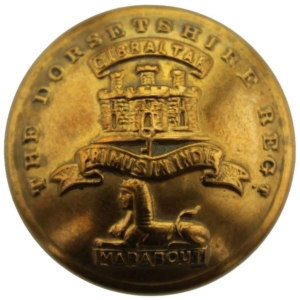 Dorsetshire Regiment Dorset Tunic Button - 26mm