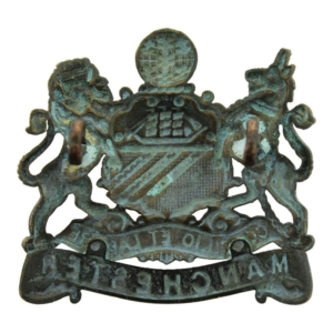Manchester Regiment Cap Badge - First Pattern, LUGS VERSION