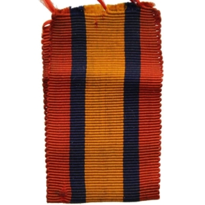 Boer War Spare Queens South Africa QSA Medal SILK Ribbon - 4 Inches