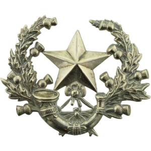 WW1 The Cameronians (Scottish Rifles) Regiment Cap Badge